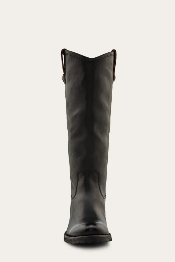 Frye Melissa Button Lug Tall New