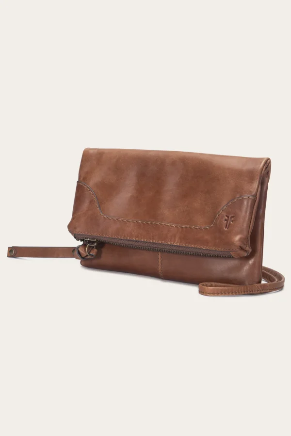 Frye Melissa Crossbody Clutch Cognac Hot