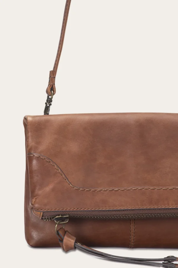 Frye Melissa Crossbody Clutch Cognac Hot