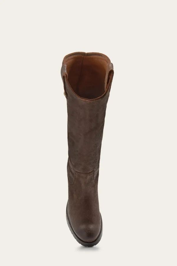 Frye Melissa Double Sole Button Lug Tall Shop