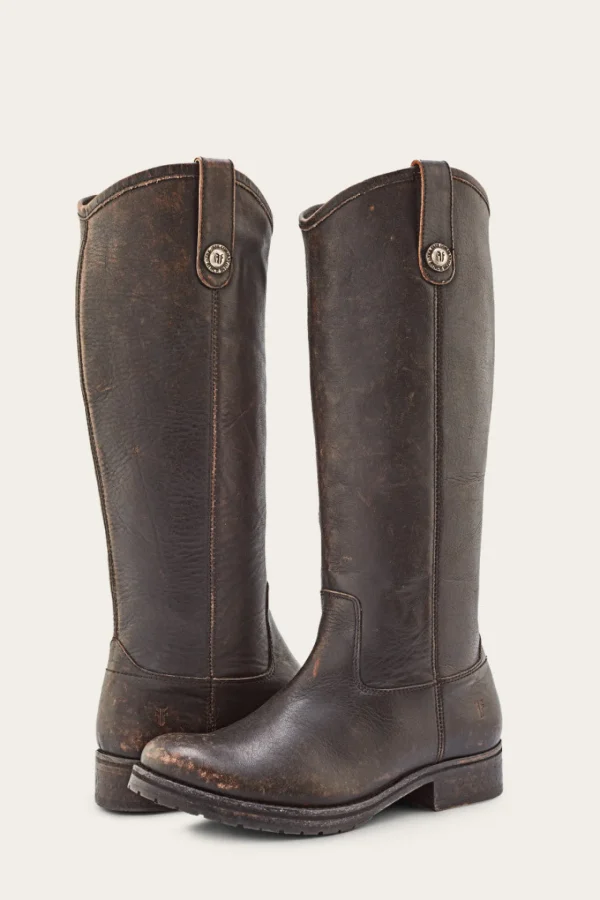 Frye Melissa Double Sole Button Lug Tall Shop