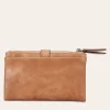 Frye Melissa Double Zip Wallet Best