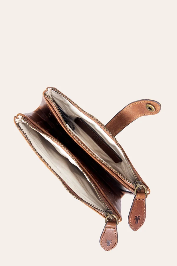 Frye Melissa Double Zip Wallet Best