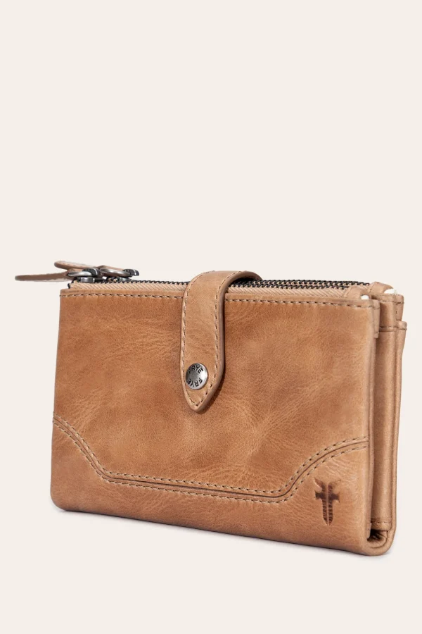 Frye Melissa Double Zip Wallet Best
