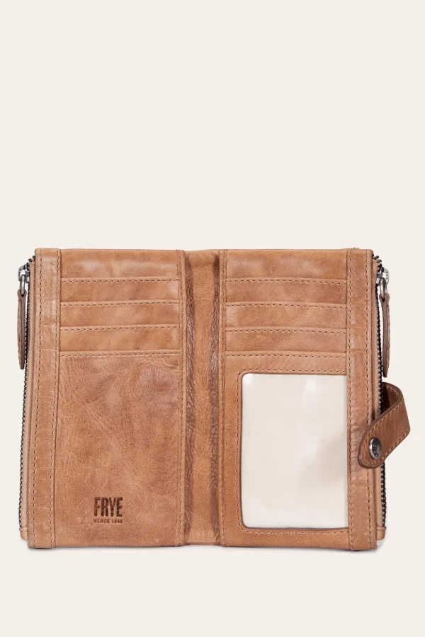 Frye Melissa Double Zip Wallet Best