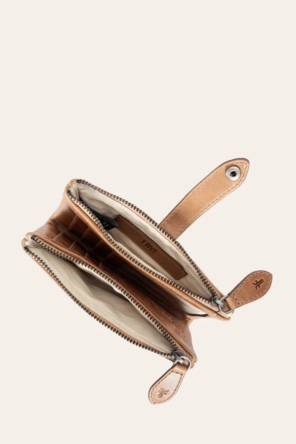Frye Melissa Double Zip Wallet Best