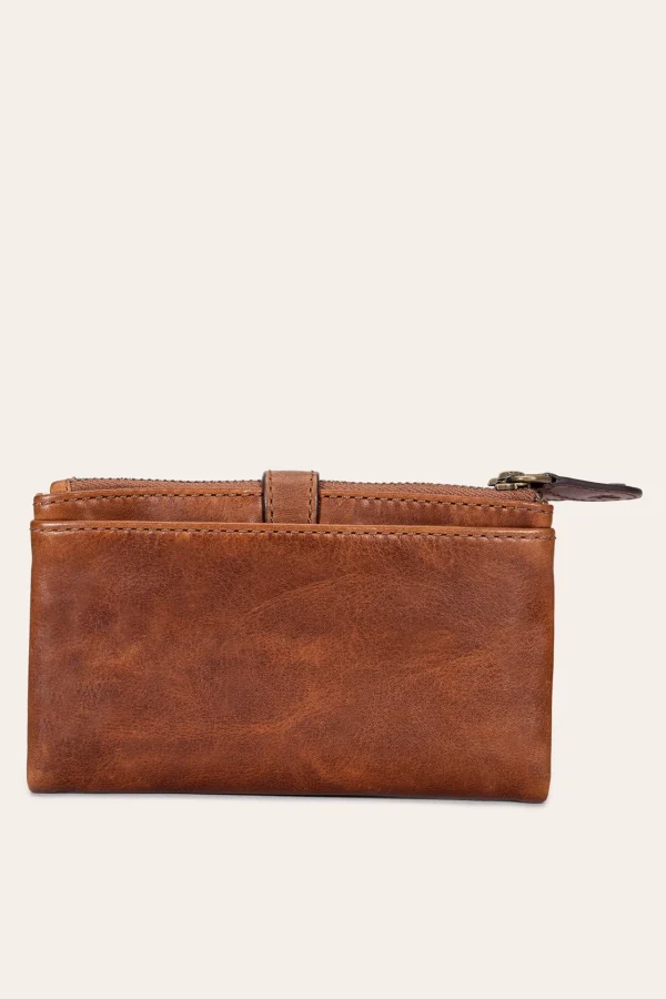 Frye Melissa Double Zip Wallet Best