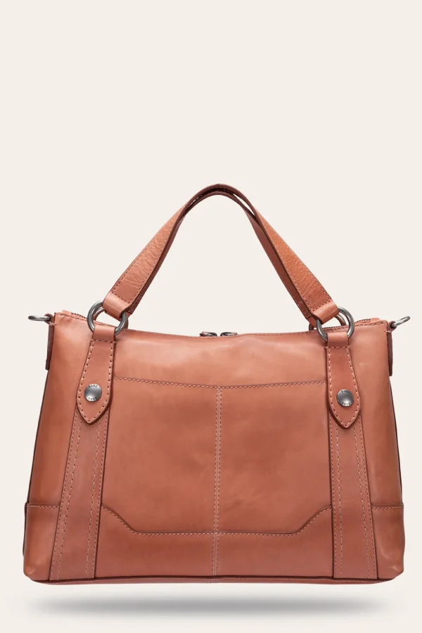Frye Melissa Medium Satchel APRICOT Clearance