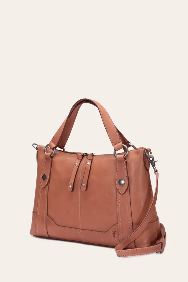 Frye Melissa Medium Satchel APRICOT Clearance