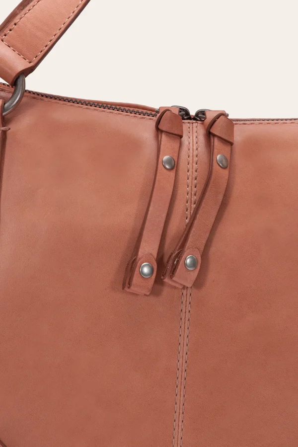 Frye Melissa Medium Satchel APRICOT Clearance