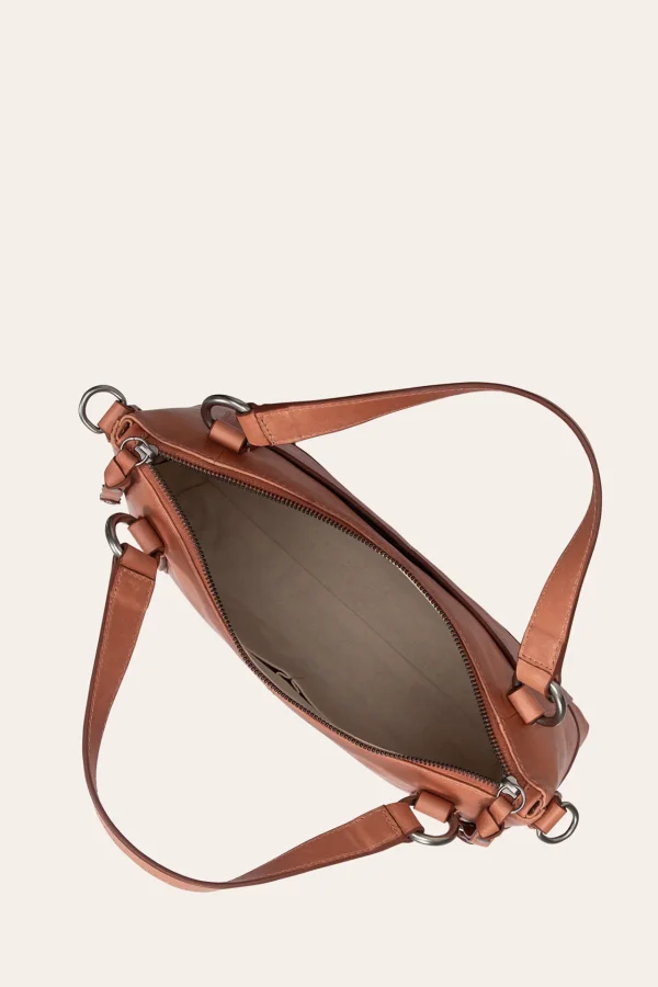 Frye Melissa Medium Satchel APRICOT Clearance