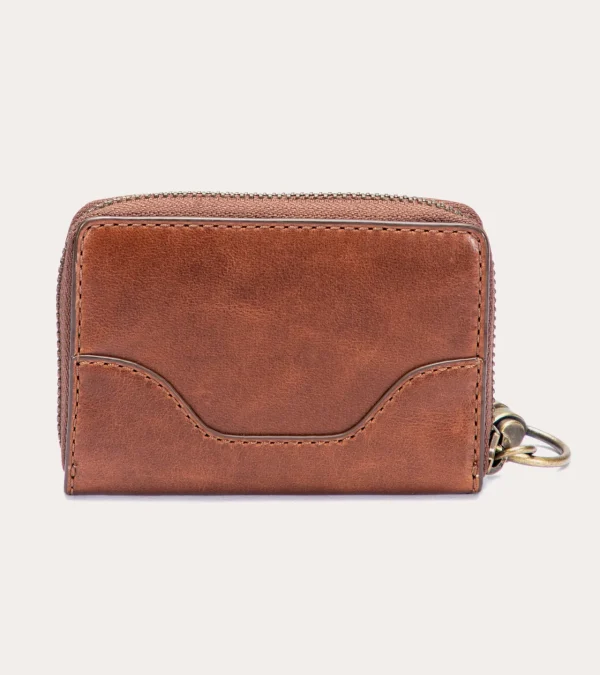 Frye Melissa Small Clip COGNAC Clearance
