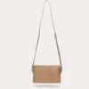 Frye Melissa Straw Crossbody Wristlet Beige Online