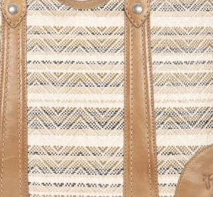 Frye Melissa Straw Shopper Beige Cheap