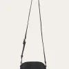 Frye Melissa Sueded Croco Camera Black Flash Sale