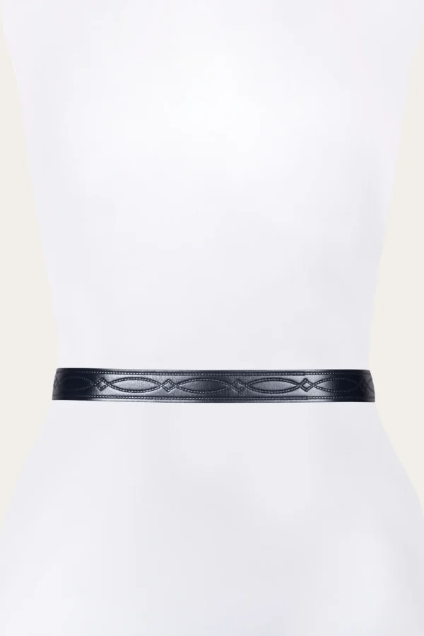 Frye 30mm Belt With Western Embossing Flash Sale