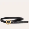 Frye 20MM Center Bar Belt Cheap