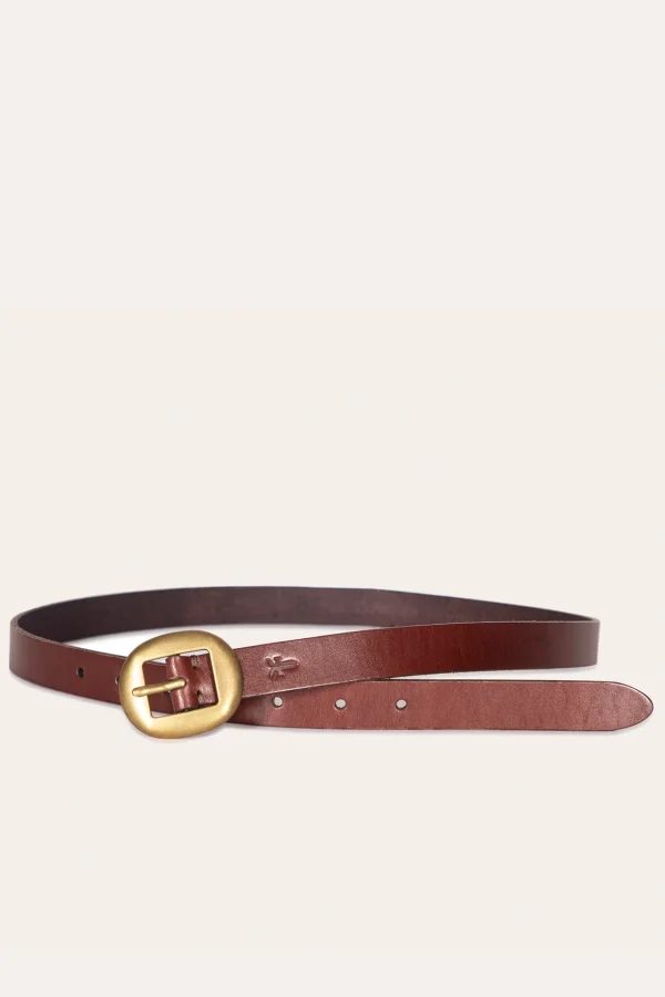 Frye 20MM Center Bar Belt Cheap