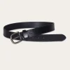 Frye 35mm Stitched Edge Belt With Shaped Keeper Discount