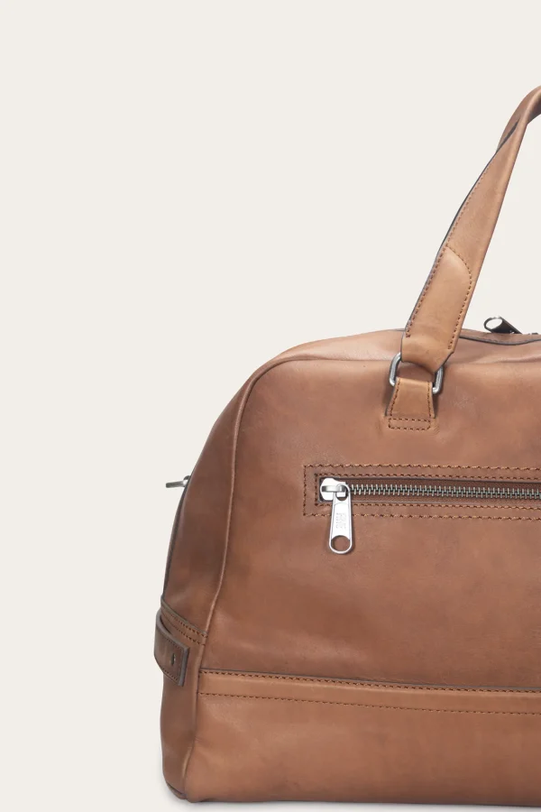 Frye Nash Bowler Cognac Sale