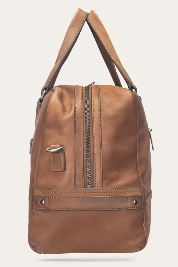 Frye Nash Bowler Cognac Sale