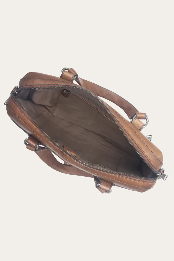 Frye Nash Briefcase Cognac Outlet