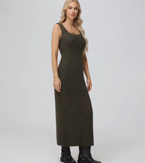 Frye Open Stitch Maxi Sweater Dress Discount