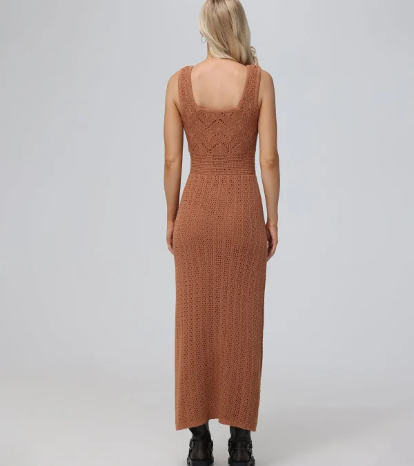 Frye Open Stitch Maxi Sweater Dress Discount