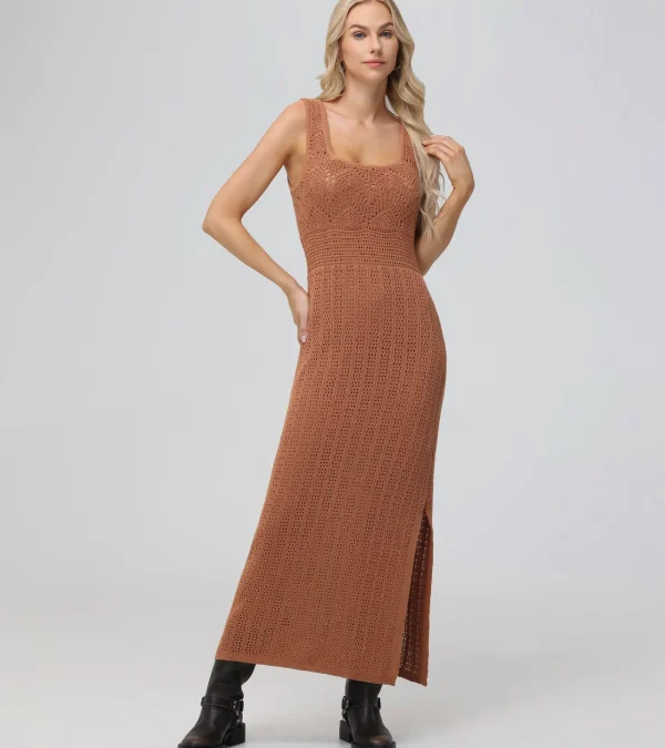 Frye Open Stitch Maxi Sweater Dress Discount