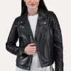 Frye Oxblood Biker Jacket New