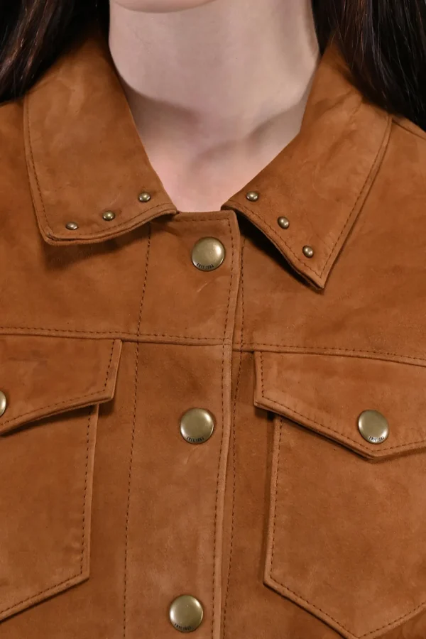Frye Oxblood Fringed Jacket Flash Sale