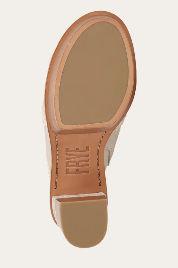 Frye Pipa Crochet Platform Sandal Hot