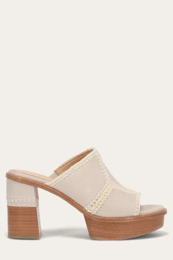 Frye Pipa Crochet Platform Sandal Hot