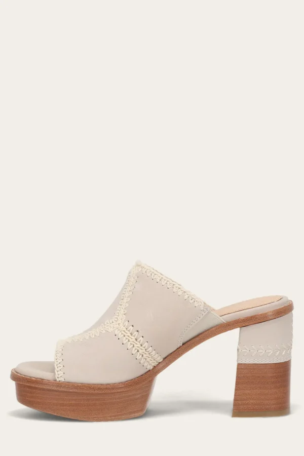 Frye Pipa Crochet Platform Sandal Hot