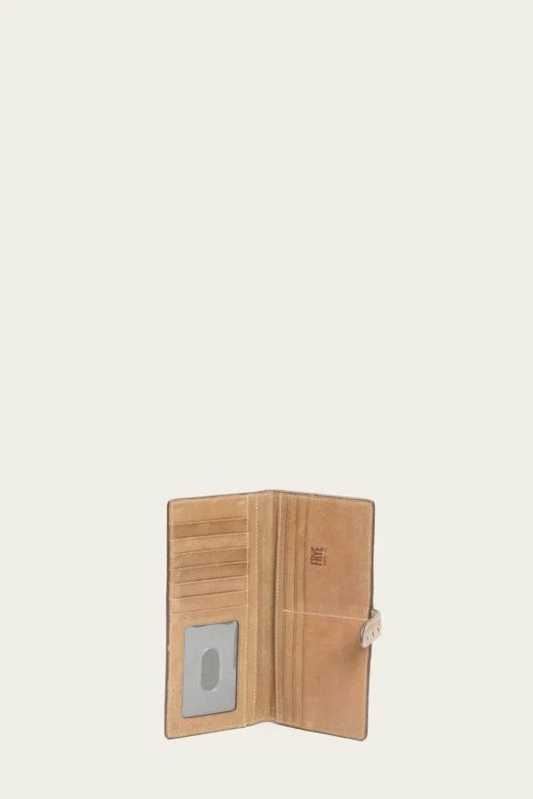 Frye Reed Slim Wallet Tan Store