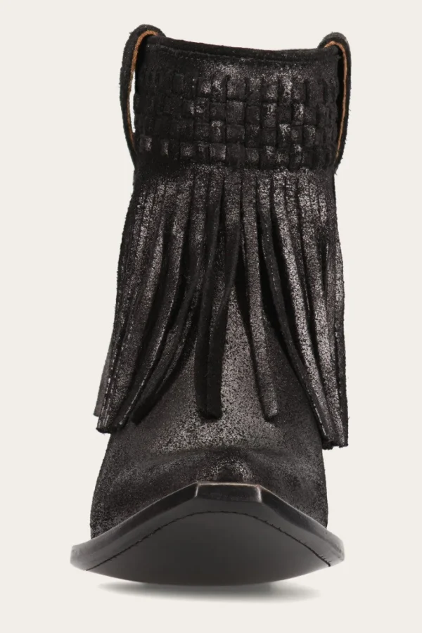 Frye Sacha Short Fringe Bootie Shop