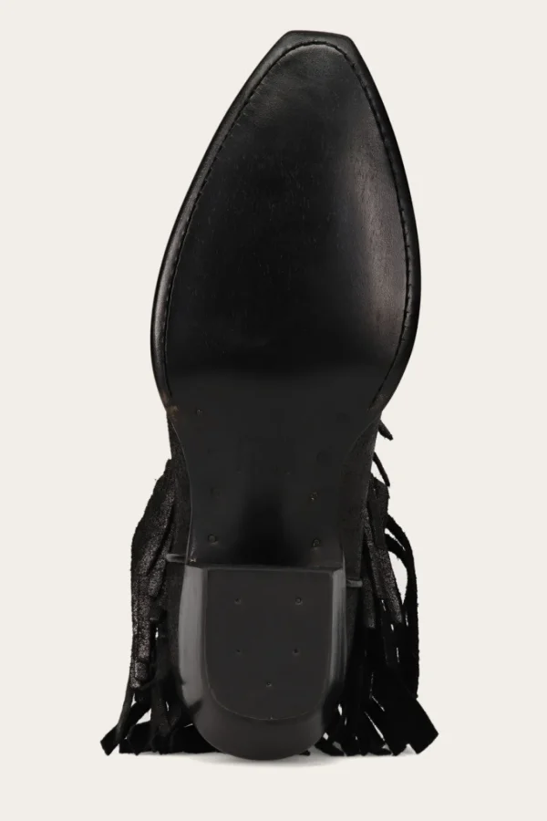Frye Sacha Short Fringe Bootie Shop