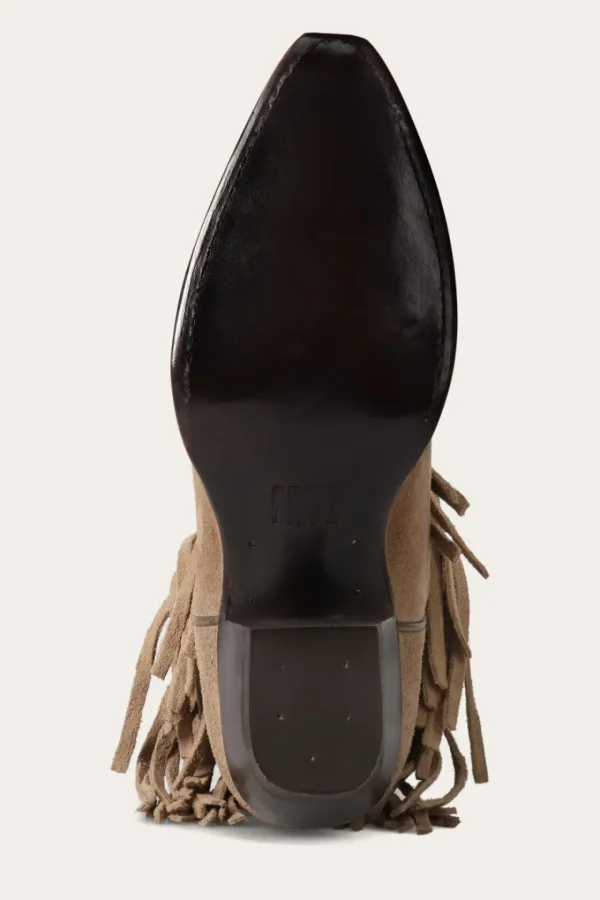 Frye Sacha Short Fringe Bootie Shop
