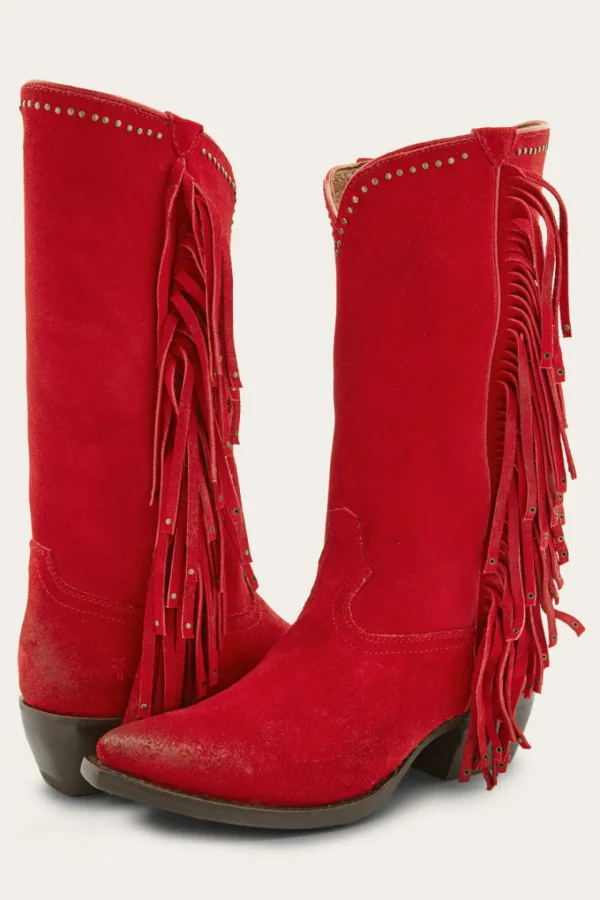 Frye Sacha Tall Fringe Best Sale