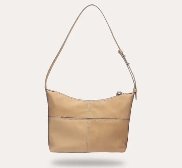 Frye Savannah Shoulder Beige Flash Sale