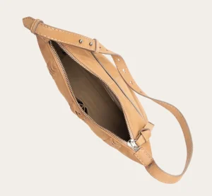 Frye Savannah Shoulder Beige Flash Sale