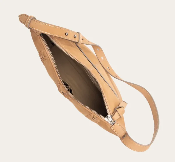 Frye Savannah Shoulder Beige Flash Sale