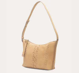Frye Savannah Shoulder Beige Flash Sale
