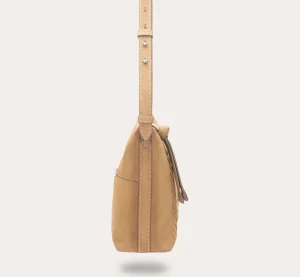 Frye Savannah Shoulder Beige Flash Sale