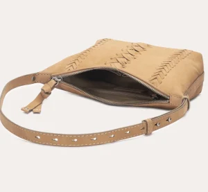 Frye Savannah Shoulder Beige Flash Sale