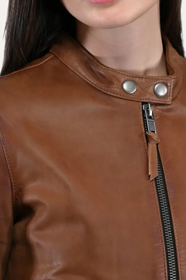 Frye Tobacco Cafe Racer Jacket Shop