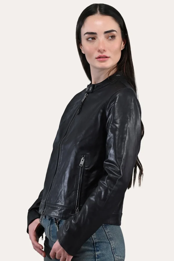 Frye Tobacco Cafe Racer Jacket Shop