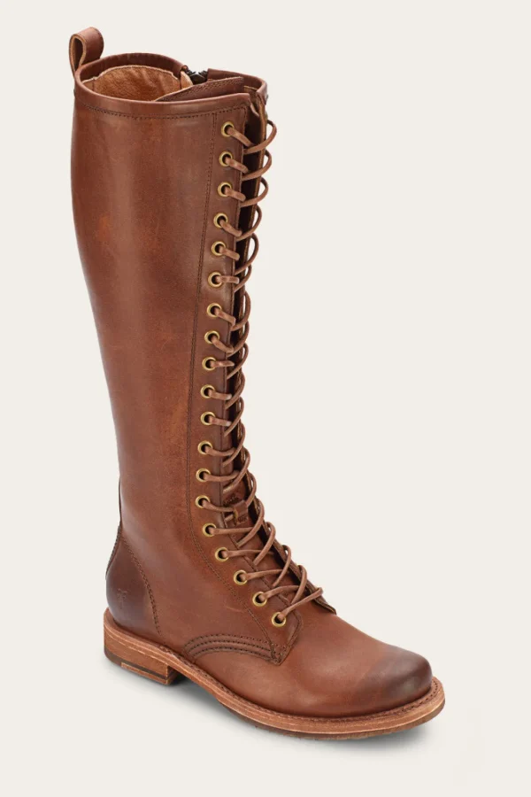 Frye Veronica Combat Tall New