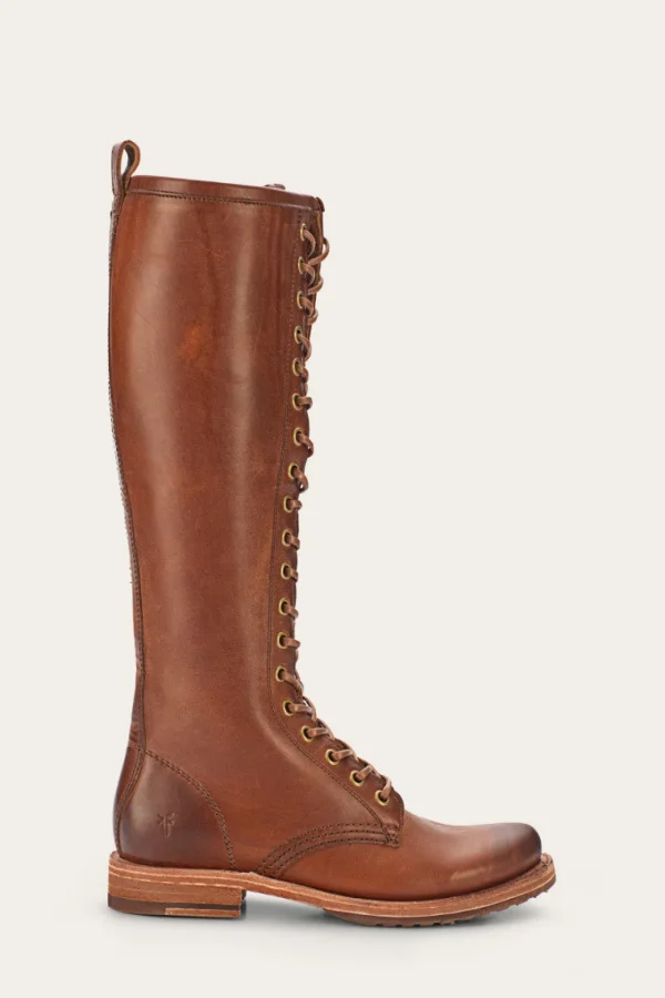 Frye Veronica Combat Tall New