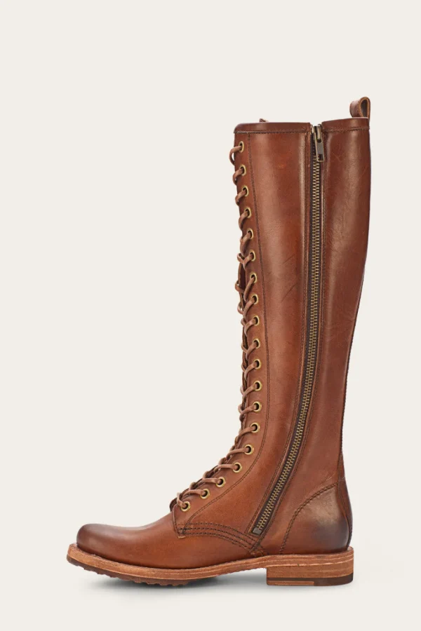 Frye Veronica Combat Tall New